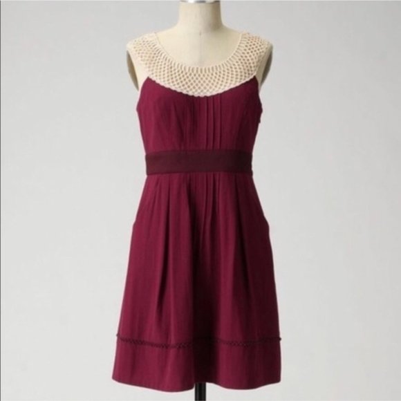 Anthropologie Floreat Betine lace collar dress - Picture 9 of 14